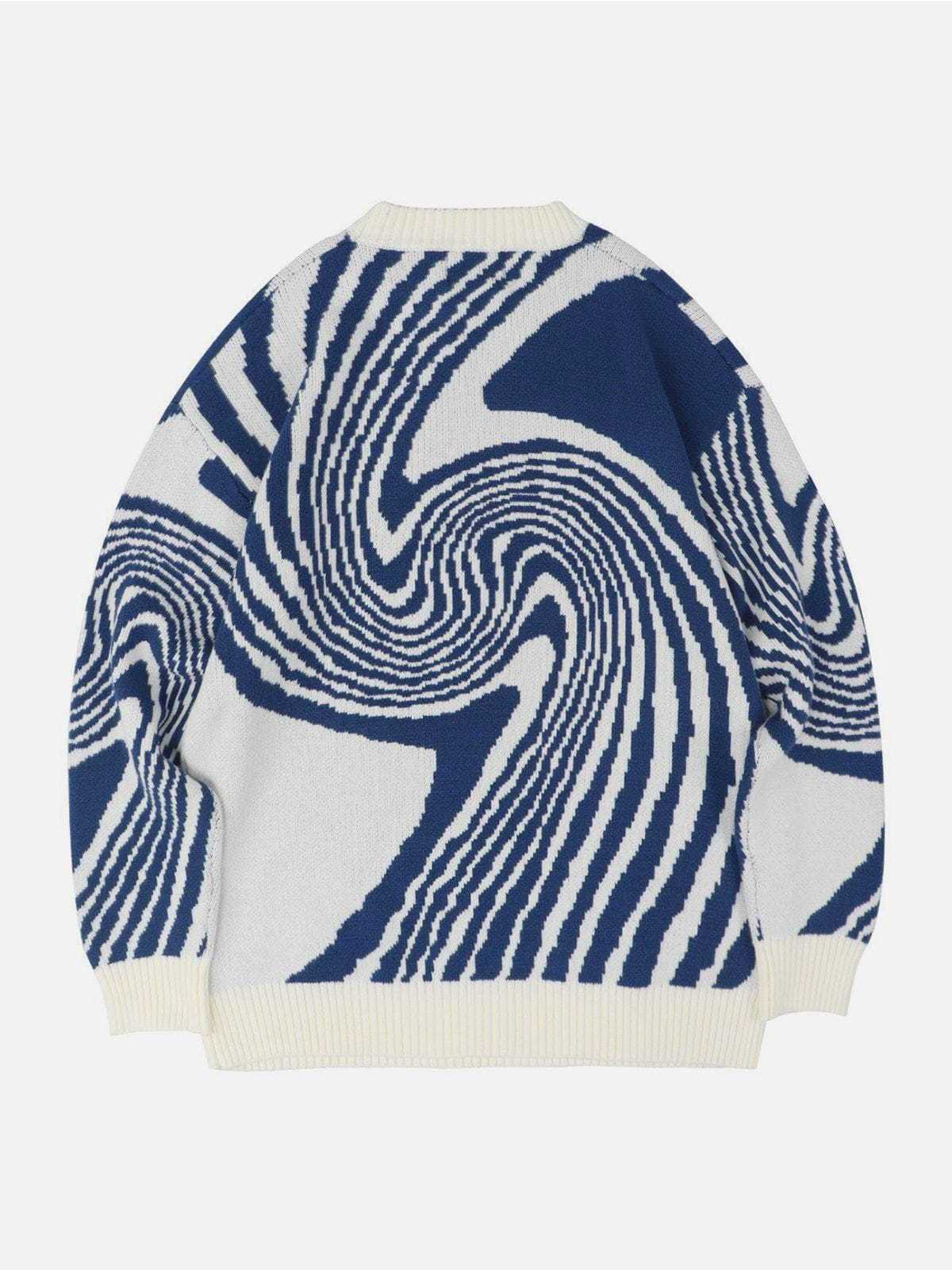 BodyMirage Swirl Knit Sweater